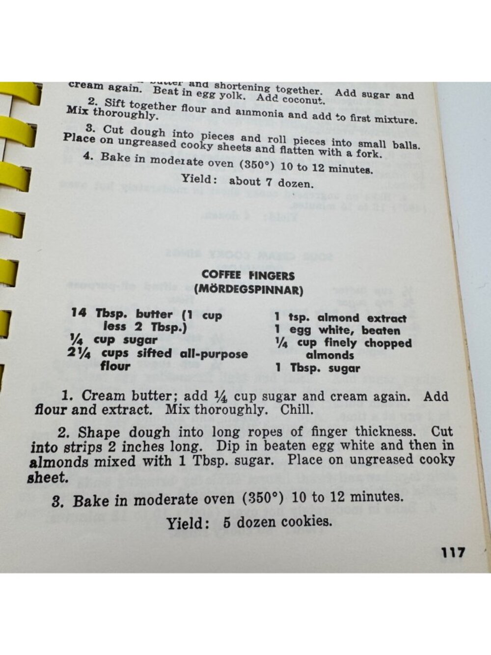 Vintage Swedish Recipes Cookbook American Daughters of Sweden 1971 - Picture 8 of 10